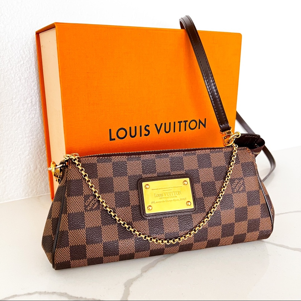 🚫SOLD🚫 Louis Vuitton Eva Ebene Handbag Crossbody Damier